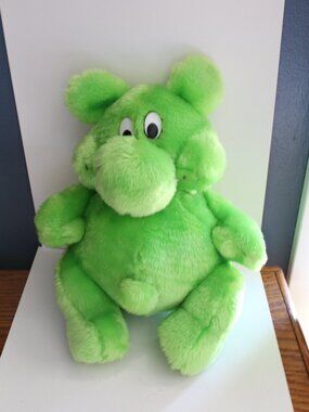 Vintage 80s Kodak Kolorkins Kazoom 11” Plush Toy Seated